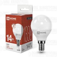 Лампа светодиодная LED-ШАР-VC 14Вт 230В E14 4000К 1330лм IN HOME 4690612047843