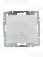 Переключатель проходной 1-кл. СП Rain IP20 механизм бел. LEZARD 703-0288-105