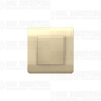 Розетка NEW3-E 16А IP44 с заземл. защ. шторки с крышкой шампань CHINT 431448