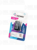 Аккумулятор крона Li-ion 9В 650мАч (блист.1шт) КОСМОС KOCLi9V650mAh1BL