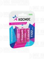 Аккумулятор AAA/R03 1100мА.ч Ni-MH (блист.4шт) КОСМОС KOCR03NIMH1100mAh4BL