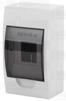 Бокс ЩРН-П-4 мод. навесной пластик IP41 SIMPLE NO-box_simple-plastic_4_surface ЭРА Б0041521