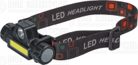 Фонарь аккумуляторный налобный 14 661 NPT-H25-ACCU 1CREE LED 5Вт + 1COB LED 3Вт аккум. Li-ion 1.2А.ч NAVIGATOR 14661