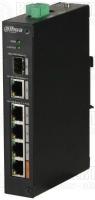 Коммутатор неуправляемый DH-PFS3106-4ET-60 4х100Мбит 1G 1SFP 3PoE+ 60Вт Dahua 1365854