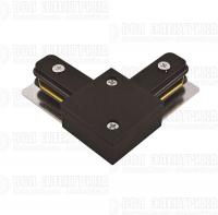 Коннектор L-образный PTR CL-BL накладной/подвесной шинопровод черн. Pro JazzWay 5010833