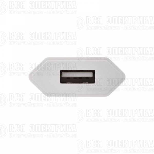 Устройство зарядное сетевое для iPhone/iPad USB 5В 1А бел. Rexant 16-0273