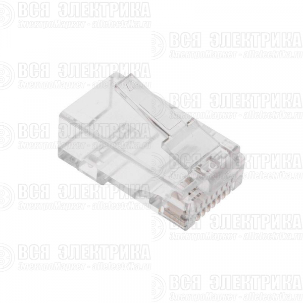 Джек компьютерный RJ45 (8P8C) кат.6 со вставкой Rexant 05-1031