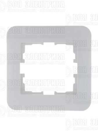 Рамка 1-м Karina Life горизонт. бел. LEZARD 708-0200-146
