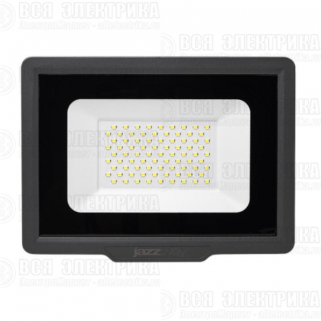 Прожектор светодиодный PFL-C3 70Вт 6500К IP65 ДО закален. прозр. стекло JazzWay 5023604A