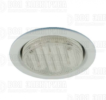 Светильник Montana 53 0 01 штампов. неповорот. GX53 белый ИТАЛМАК IT8296