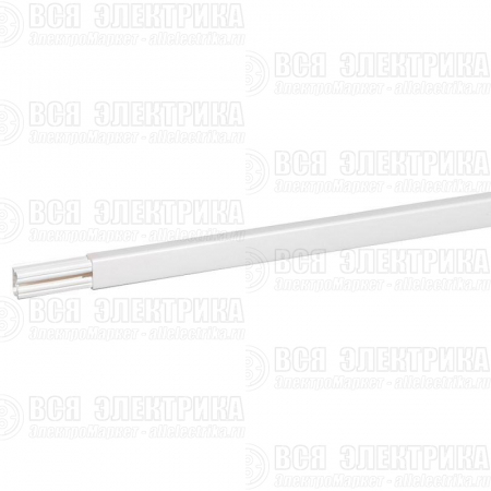Плинтус-мини DLP 20х12.5 L3000 без перегор. бел. Leg 033301