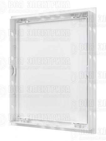 Люк-дверца ревизионная с ручкой 268х318 АБС фланец 246х296 бел. ERA Л2530