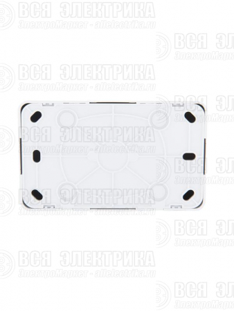Розетка 2-м ОП Viola 16А IP20 без заземл. бел. LEZARD 751-0200-128