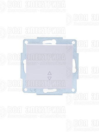 Переключатель проходной 1-кл. СП Vesna механизм бел. LEZARD 742-0288-105