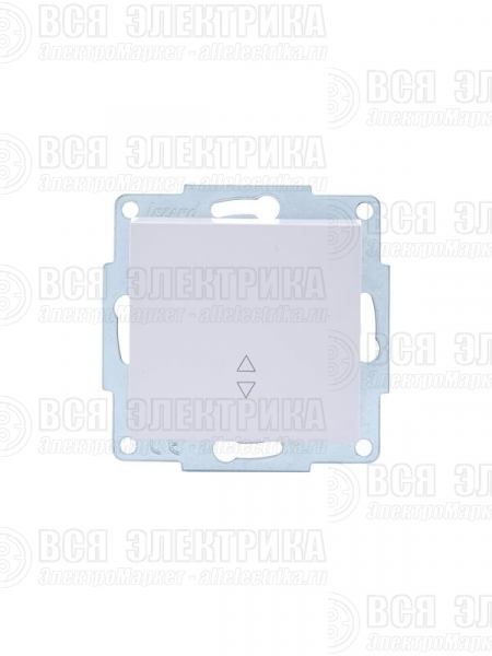 Переключатель проходной 1-кл. СП Vesna механизм бел. LEZARD 742-0288-105
