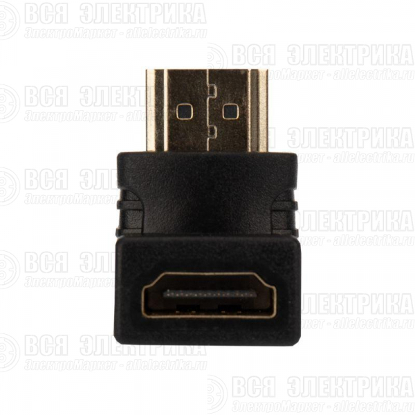 Переходник аудио гнездо HDMI - штекер HDMI угловой блист. Rexant 06-0176-A