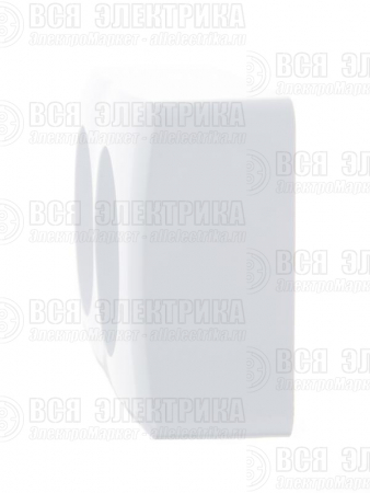 Розетка 2-м ОП Viola 16А IP20 без заземл. бел. LEZARD 751-0200-128
