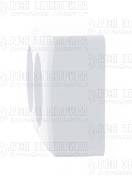 Розетка 2-м ОП Viola 16А IP20 без заземл. бел. LEZARD 751-0200-128