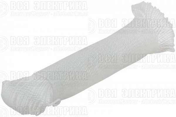 Нить крученая 2ммх50м 1500 текс р/н=70кгс бел. FIT 68325