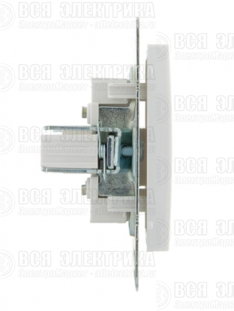 Розетка компьютерная СП Rain RJ45 16А IP20 механизм бел. LEZARD 703-0288-139