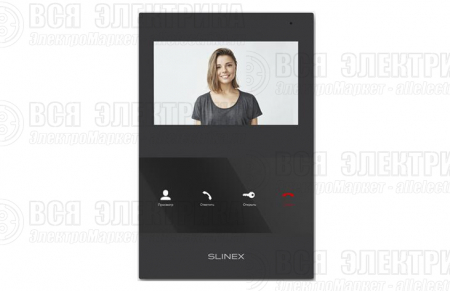 Видеодомофон SQ-04M черн. Slinex 00086294