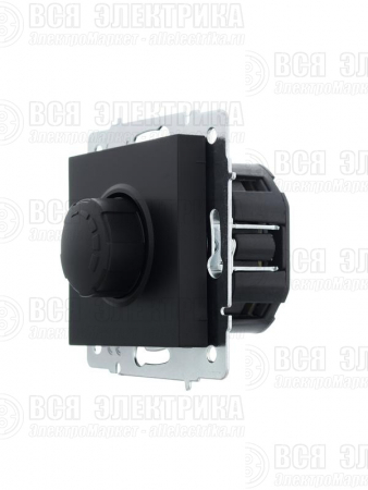 Механизм светорегулятора СП 800Вт VESNA черн. бархат LEZARD 742-4288-115