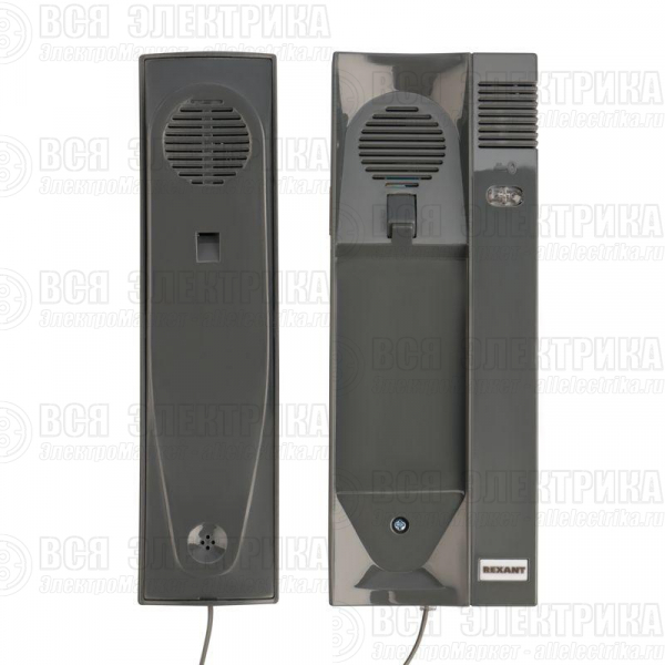Трубка домофона с индикатором и регулировкой звука RX-321 сер. Rexant 45-0321