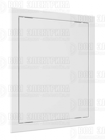 Люк-дверца ревизионная с ручкой 268х318 АБС фланец 246х296 бел. ERA Л2530