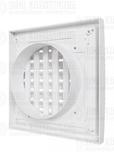 Решетка вентиляционная регулируемая 150х150 с фланцем D100 ERA 1515RRP10F