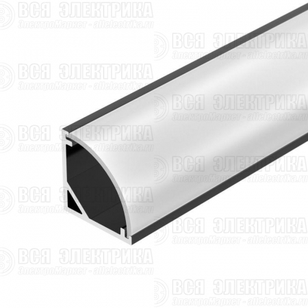 Профиль SL-KANT-H16-2000 BLACK 2м алюм. Arlight 037116