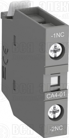 Контакт CA4-01 1НЗ фронт. для AF09-AF38 и NF ABB 1SBN010110R1001