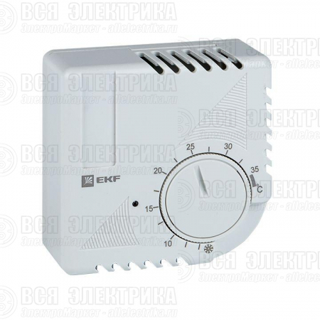 Термостат NO/NC (охлаждение/обогрев) накладной 16А 230В IP20 PROxima EKF thermo-no-nc-wall
