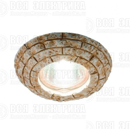 Светильник Verona 51 21 20 неповорот. MR16 античный камень ИТАЛМАК IT2033