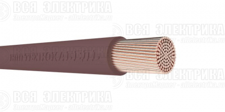Провод ПуГВнг(А)-LS 1х1.5 450/750В Кор (бухта) (м) Технокабель 00-00149369