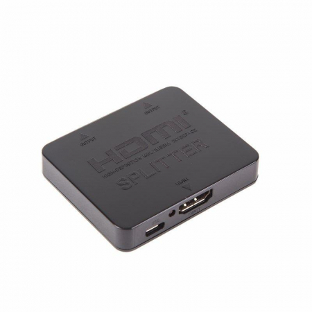 Делитель HDMI 1x2 пластиковый корпус Rexant 17-6951
