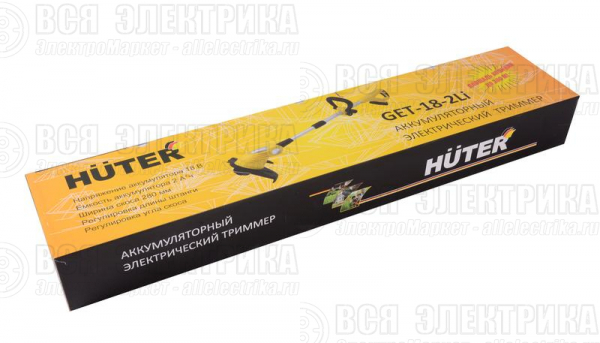 Триммер аккумуляторный GET-18-2Li HUTER 70/1/9